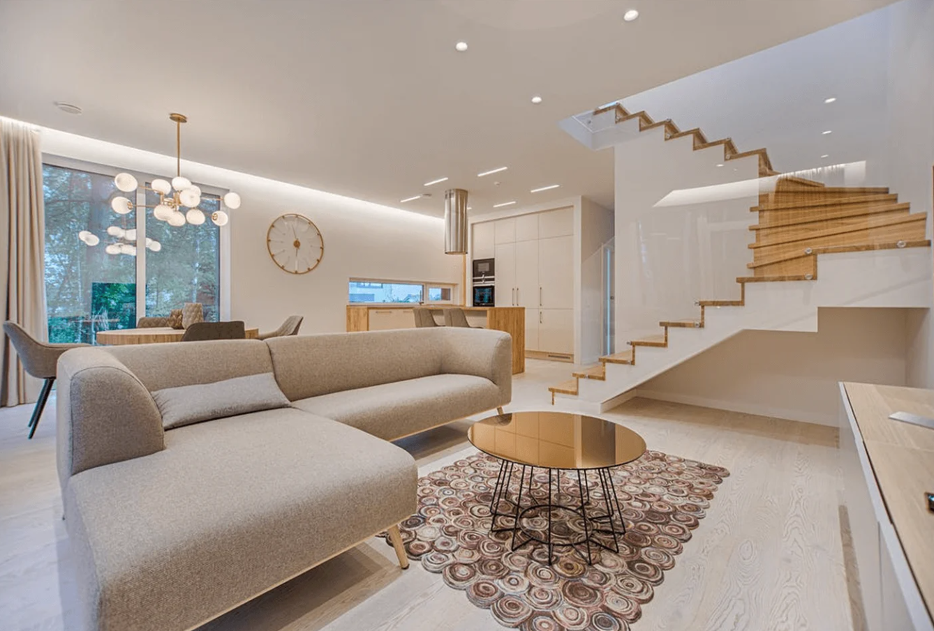 modern living hall